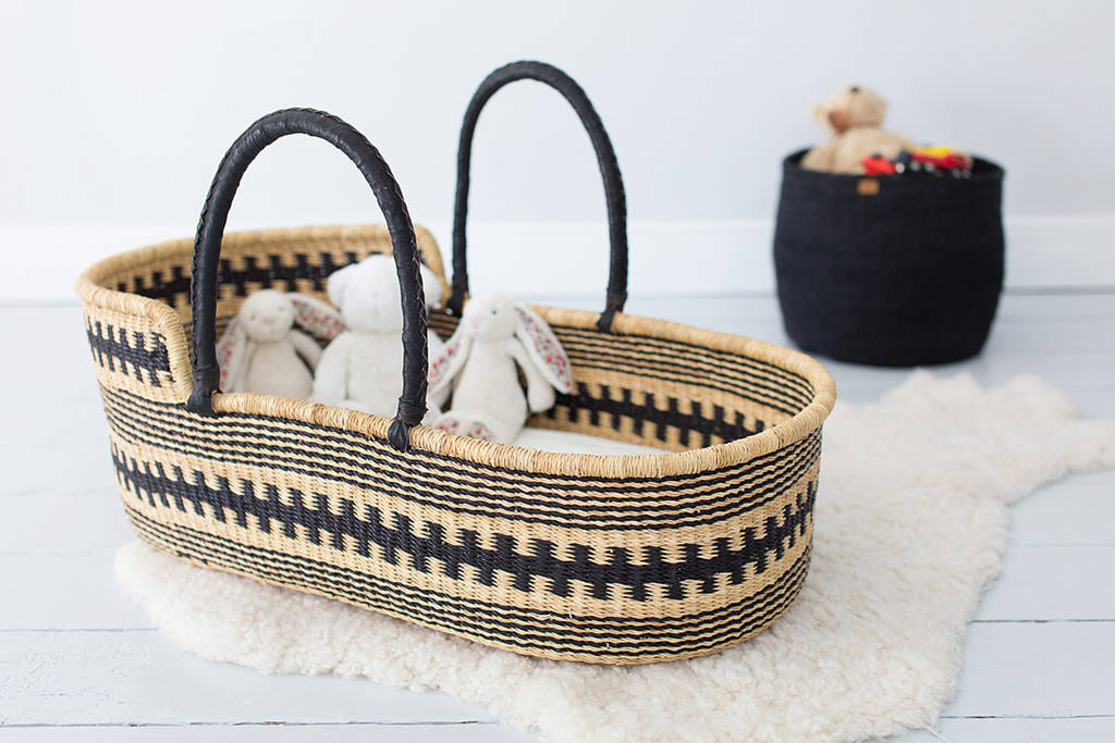 moses basket for living room