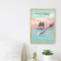 Kenai Fjords National Park USA Travel Poster Art Print, thumbnail 2 of 8