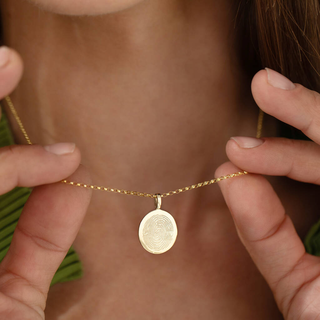 Solid 9ct Gold Palm Tree Necklace, Gold Palm Tree Pendant on a chain –  Caroline Brook Jewellery