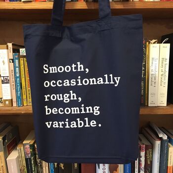 The Shipping Forecast: Smooth, Occasionally Rough Tote, 2 of 2