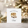 Ice Skates Christmas Card For Granddaughter, Daughter Or Niece, thumbnail 1 of 2