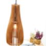 Wooden Retro Lampshade Ceiling Light, thumbnail 2 of 3