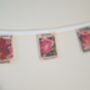 Fabric Summer Flowers Seed Packet Bunting Decoration, thumbnail 2 of 7