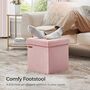 Small Ottoman Footstool With Hidden Storage, thumbnail 2 of 9