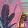 Canvas Retro 80s Vaporwave Aesthetic Wall Art, thumbnail 3 of 5