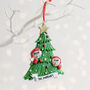 Personalised Christmas Tree Family Decoration, thumbnail 3 of 4