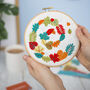Autumn Leaves Embroidery Kit, thumbnail 1 of 8