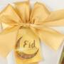 Stunning White And Gold Eid 16 Chocolate Box With Eid Mubarak Gift Tag, thumbnail 4 of 4