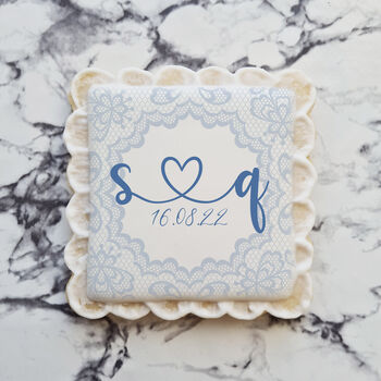 Personalised Wedding Favours Biscuits, Six, 6 of 7
