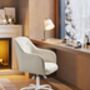 Office Chair Swivel Chair Adjustable Height Armrests, thumbnail 3 of 11