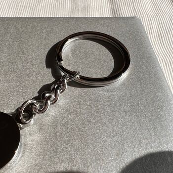 Rugby Player Keyring Personalised On Back, 3 of 5
