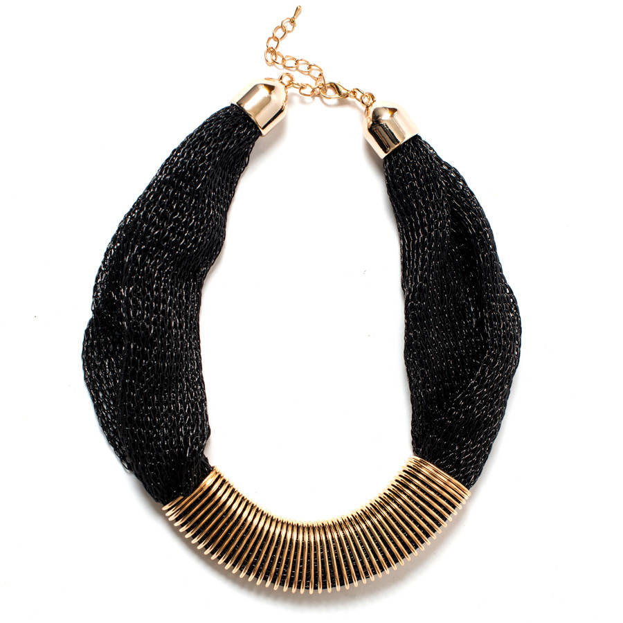 Shimmering Statement Necklace By Indisa Jewellery