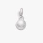 Mini Silver Bud Clip On Pendant, thumbnail 1 of 5