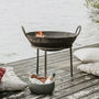 Iron Fire Pit With Tall Stand, thumbnail 1 of 5