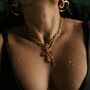 Gold Cross Necklace, thumbnail 2 of 8