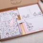 Personalised Pink Cowgirl Desk Stationery Gift Box, thumbnail 3 of 7