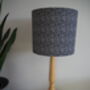 Navy Lampshade With White Spots, thumbnail 6 of 6