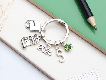 2025 Diploma Graduation Keyring, Personalised Gift Keepsake, Masters Degree, 5 of 8