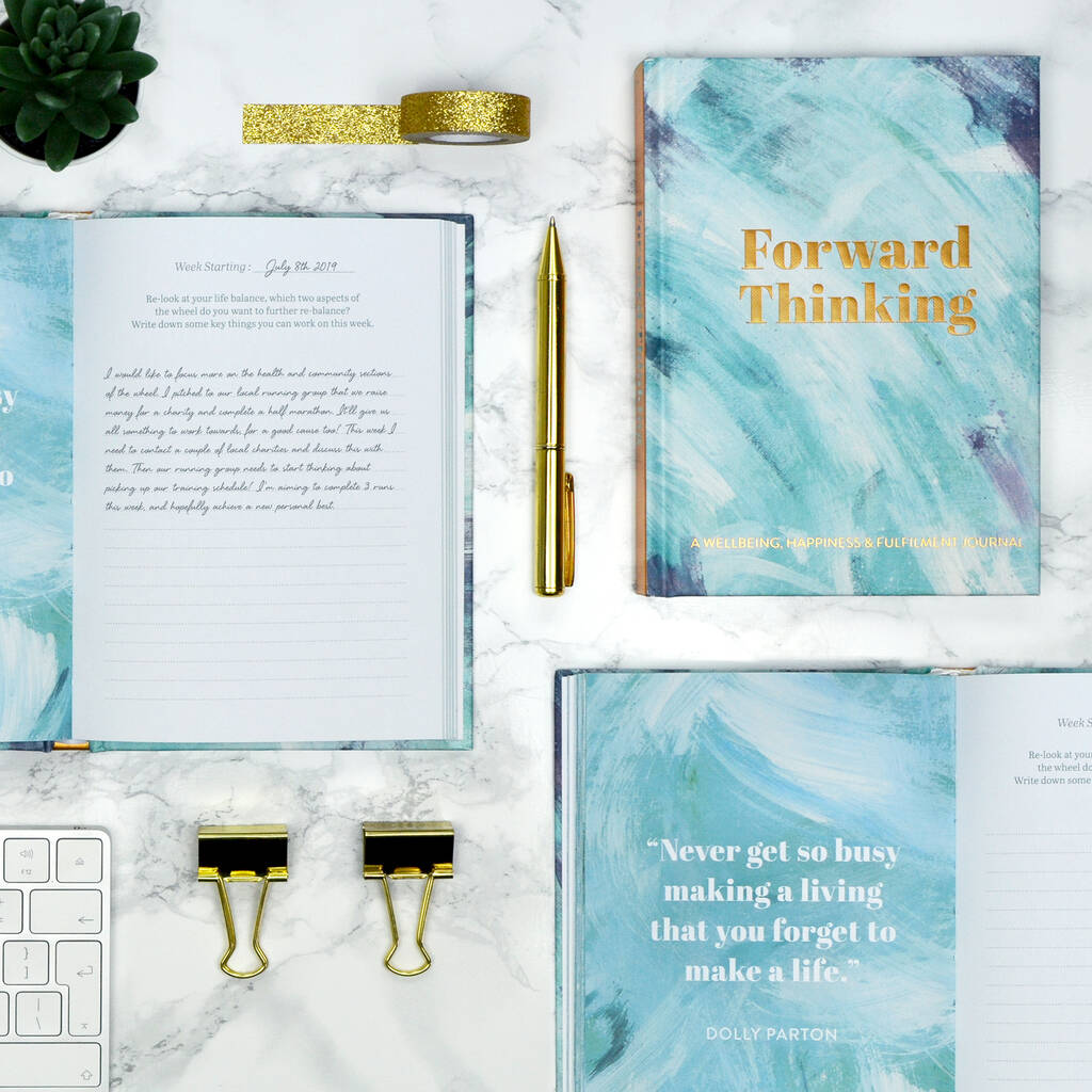 Forward Thinking, A Wellbeing And Happiness Journal, 1 of 12