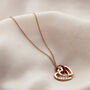Personalised Baby Names Hearts Necklace, thumbnail 3 of 7