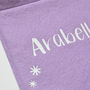 Purple Personalised Name Banner, thumbnail 3 of 5