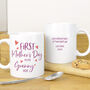 First Mother's Day Mug For Granny 2024, thumbnail 1 of 3