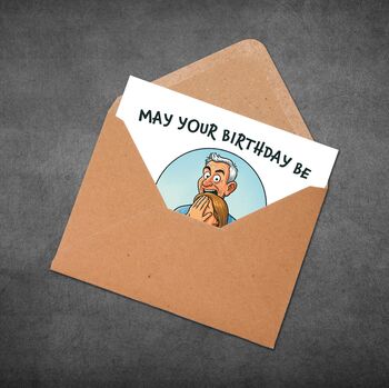 Funny Viral Birthday Card, Classy Affair Meme, 3 of 7
