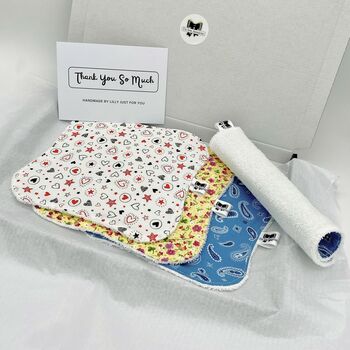 Wavy Reusable Cotton Face Wipes, 5 of 7