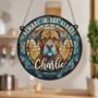 Boxer Brindle Memorial Suncatcher, thumbnail 3 of 6