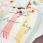 Hand Embroidered Woollen Blanket, thumbnail 1 of 5
