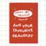 Merry Christmas From Me And Your Favourite Grandcat, thumbnail 1 of 7