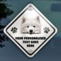 Personalised Dog On Board Car Sign, thumbnail 9 of 12