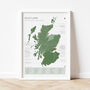 Scotland Golf Map And Checklist Top 50 Green 2024, thumbnail 3 of 8