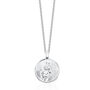 Modern Sterling Silver St Christopher Necklace, thumbnail 2 of 8
