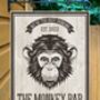 Monkey Bar Personalised Home Pub Sign Man Cave Sign, thumbnail 5 of 9