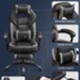 Ergonomic Racing Chair With Footrest And Lumbar Support, thumbnail 5 of 12