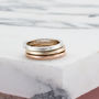 Personalised 9ct Gold Single Diamond Eternity Ring, thumbnail 6 of 8