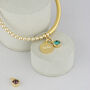 Personalised Yellow Gold Filled Birthstone Bracelet, thumbnail 2 of 8