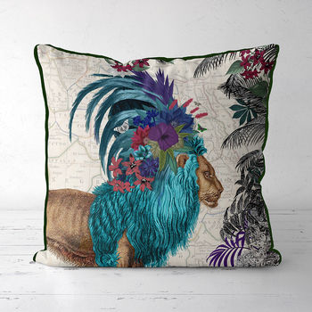 African Lions Decorative Cushions, 3 of 5
