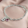 Personalised Birthstone Charm Bracelet, thumbnail 4 of 8