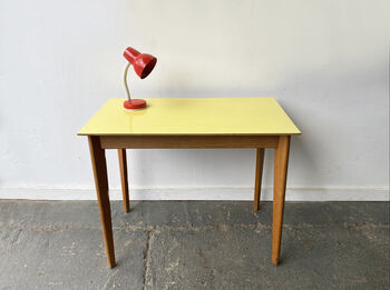 Mid Century Vintage Formica Kitchen Dining Table, 6 of 12