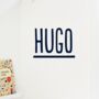 Personalised Modern Name Wall Sticker, thumbnail 3 of 10