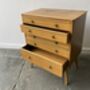 1950s French Mid Century Chest Of Drawers, thumbnail 9 of 12