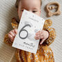 Personalised Cloud Baby Milestone Cards Set, thumbnail 1 of 6