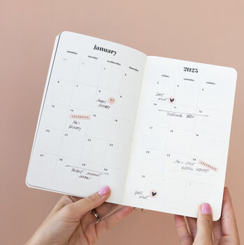 2025 Minimal Planner/Weekly/ Personalised Planner, 10 of 12