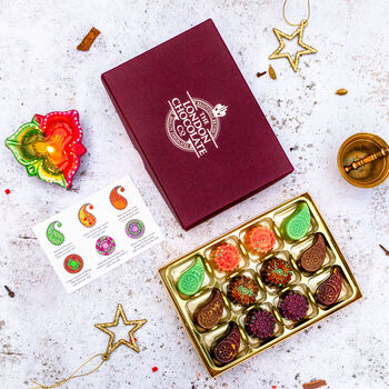 Indian Inspired Diwali Chocolate Gift Box, 2 of 3