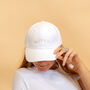 Wifey Personalised Embroidered Cap, thumbnail 1 of 10