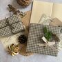 Gingham Paper Fibre Wrapping Paper, thumbnail 7 of 12