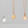 Personalised Heart And Pearl Necklace, thumbnail 4 of 7