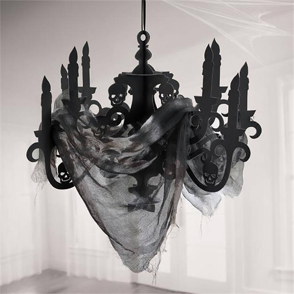 Halloween Hanging Chandelier Candelabra Decoration By Postbox Party